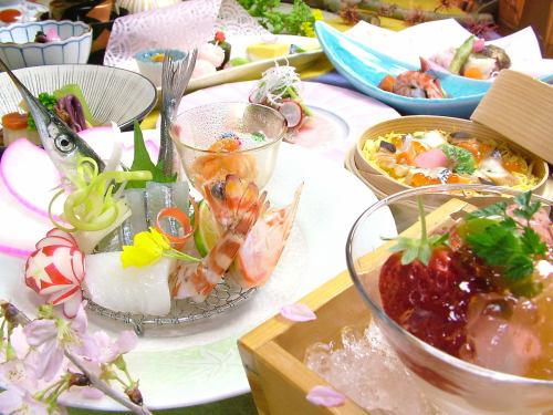 Kaiseki course limited to 2 groups per day