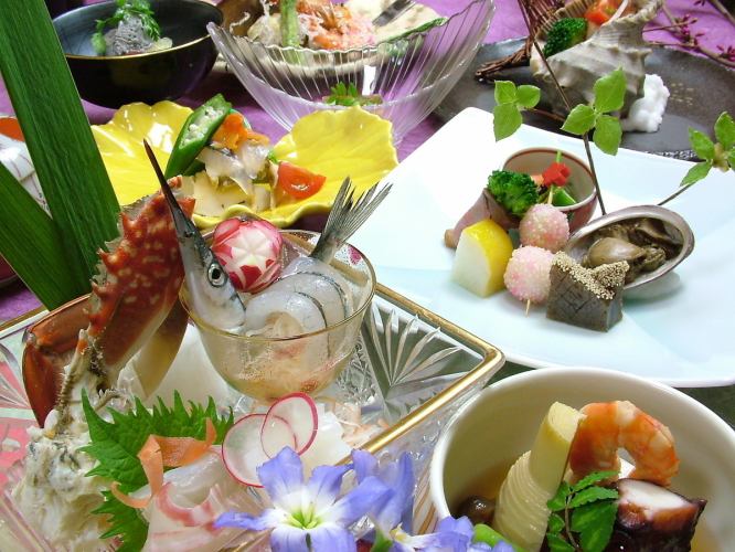 [Available on the day! Kaiseki plan in a private room] May "Early Summer Hatsune Kaiseki" 8 dishes 5,720 yen