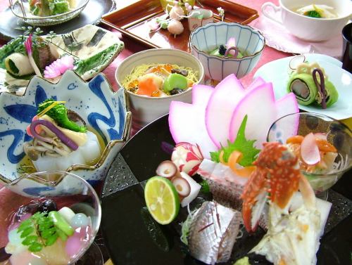 Kaiseki course limited to 2 groups per day