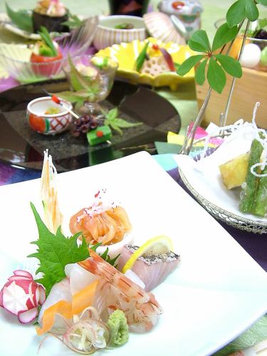 [當天可用!包間懷石料理方案】6月「瀨戶之鈴音懷石料理」7道菜6600日圓