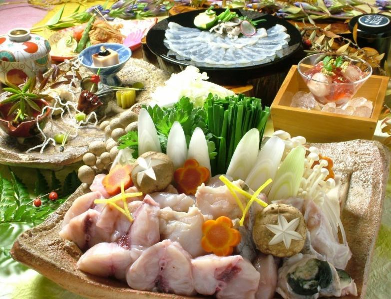 【年末聚會推薦】虎河豚火鍋懷石料理套餐