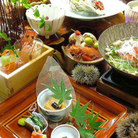 【Available on the day! Kaiseki plan in a private room】December "Kaiseki with Wind" 8 dishes 6600 yen