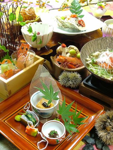 【Available on the day! Kaiseki plan in a private room】December "Kaiseki with Wind" 8 dishes 6600 yen