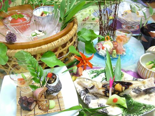 Kaiseki course limited to 2 groups per day
