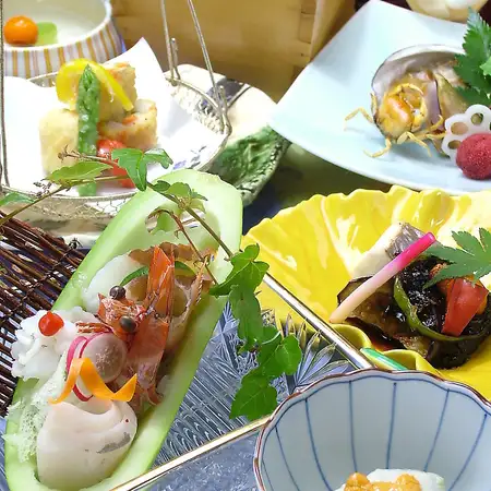 [Available on the day! Private room kaiseki plan] August 'Summer-colored refreshing kaiseki' 8 dishes 6600 yen