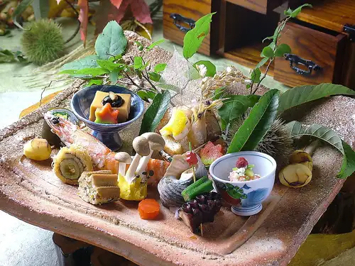 Autumn appetizer platter