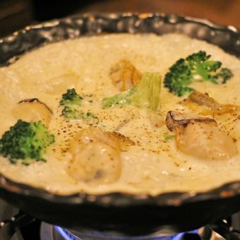 [Recommended] White asparagus stew in cherry blossom cream