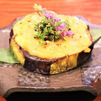 丸茄子田楽～紀州完熟梅味噌～