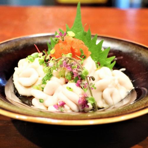 【オススメ】鱈の白子ゆでポン酢