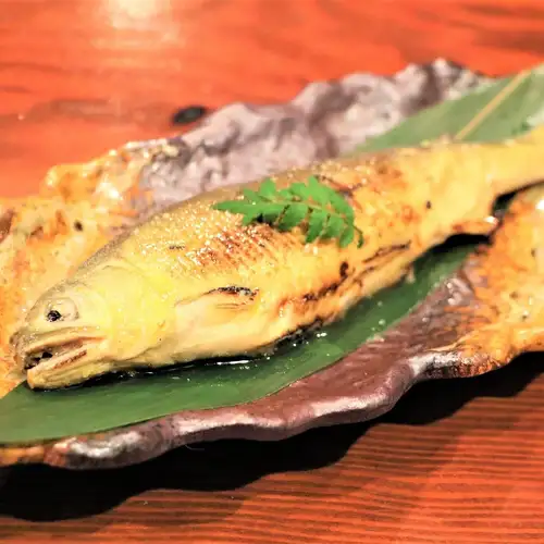 鮎の煮浸し