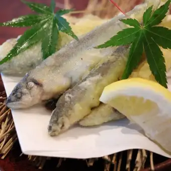 稚鮎の天麩羅