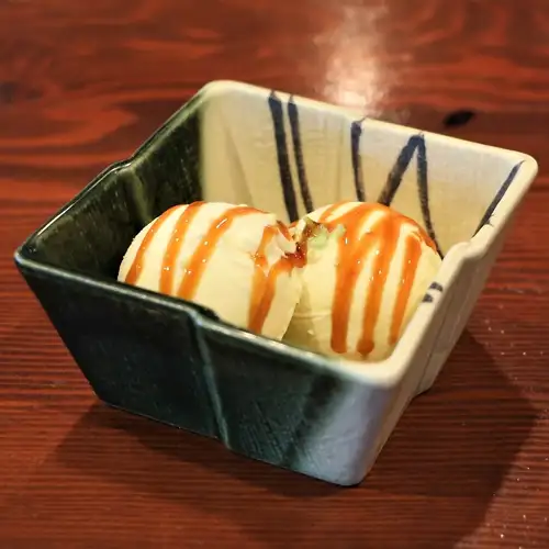 自家製わさびアイス