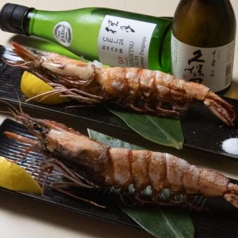 特大　大エビ　炉端焼き/いろり