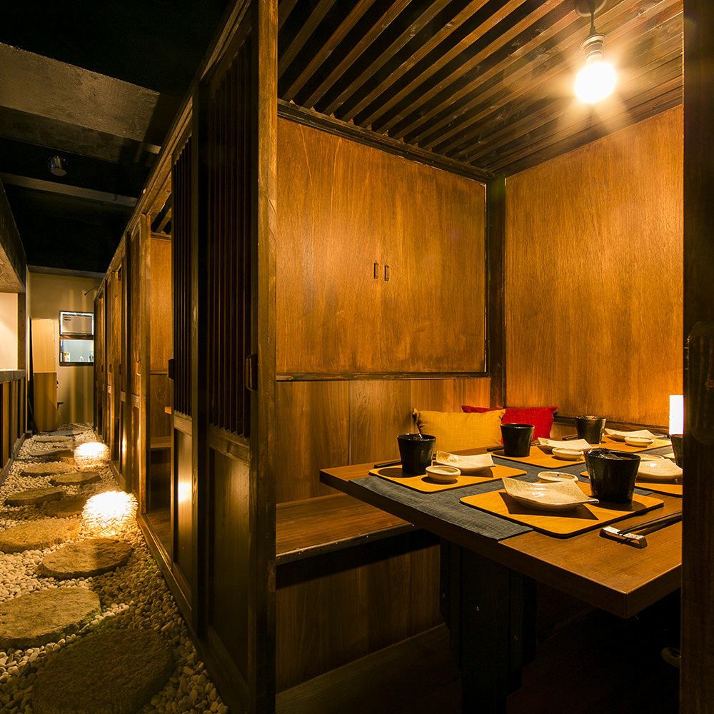 ご宴会に、完全個室＆食べ放題飲み放題ございます！