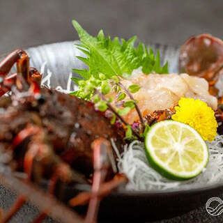 [3-hour all-you-can-drink included] Ryofu Course with spiny lobster and chicken nanban (9 dishes total) - ¥5980 → ¥4980