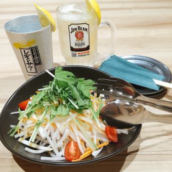 萝卜沙拉-日式调料-