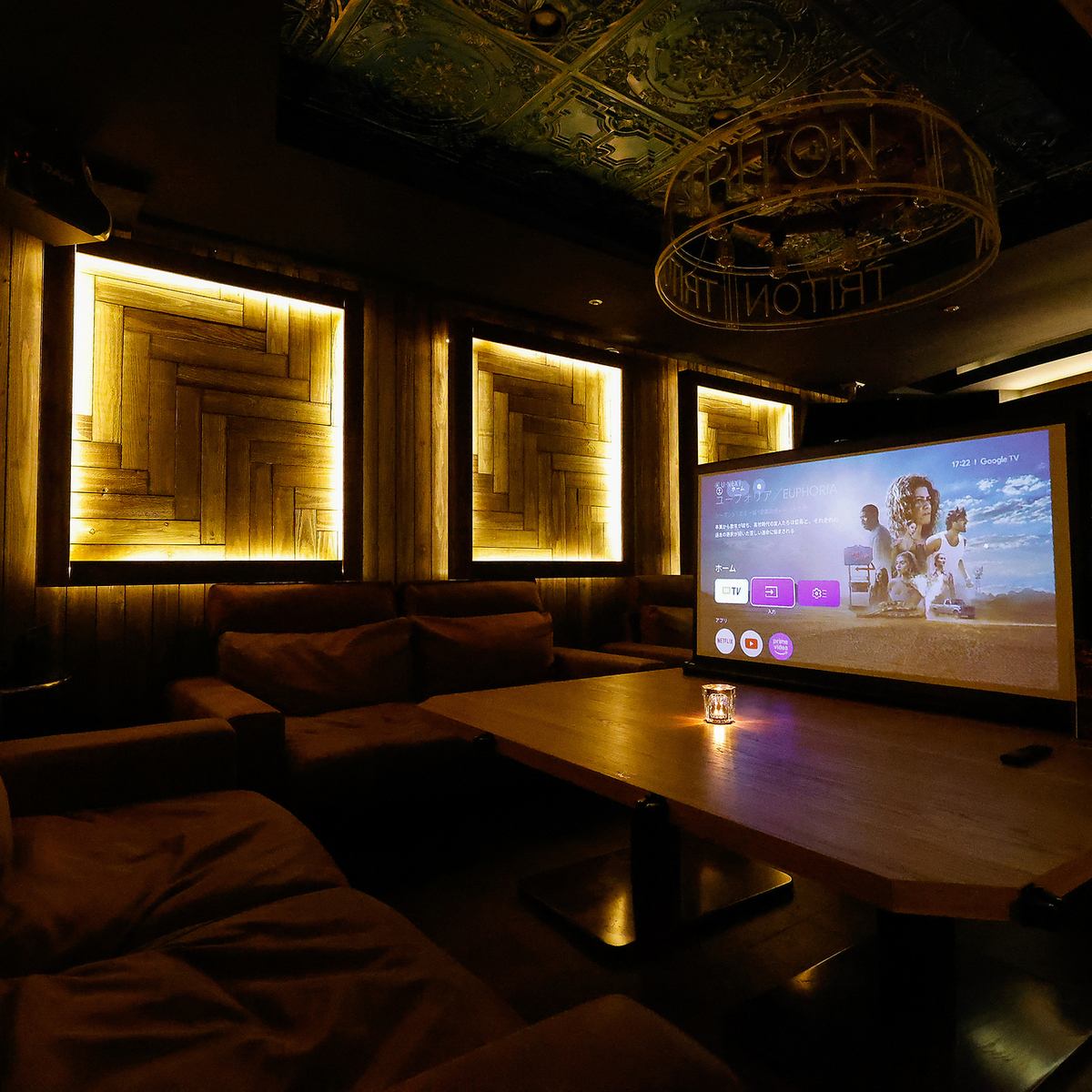 ラグジュアリーな空間が特別な夜を演出。