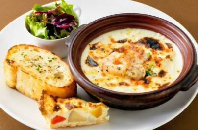 シーフードグラタンプレート