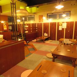 It can accommodate up to 35 people.Recommended for various banquets.Forget about your daily life, how about a banquet? Please feel free to make a reservation or call us for reservations ♪ [Tenmonkan / Izakaya / Banquet / Meat / Fish / Central Station / All you can drink / Kagoshima / Nabe / Steak]