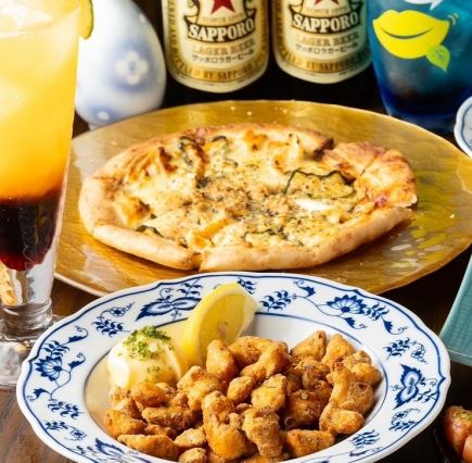 【二次会におすすめ!】バーモスコース(120分飲み放題付))4,000円 ※LO30分前