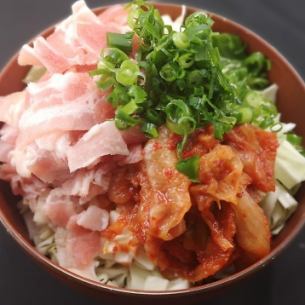 <Sauce> Pork kimchi