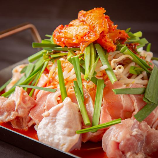 4000円【鶏キムチ鍋】コース