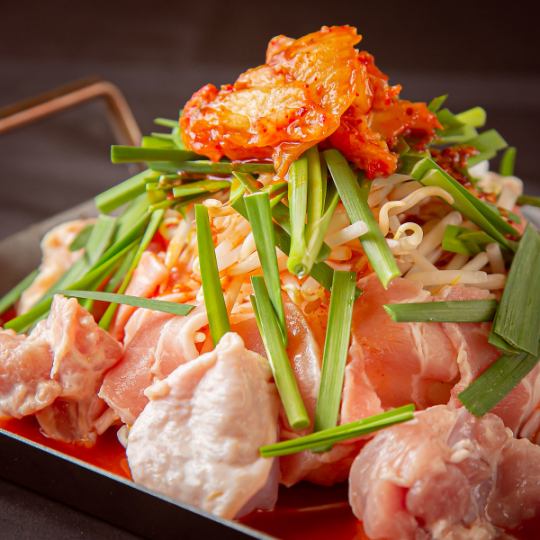 4000円【鶏キムチ鍋】コース