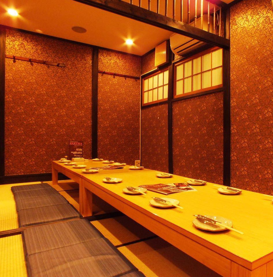 12/14/16~22/We have a completely private tatami room for 45 people.