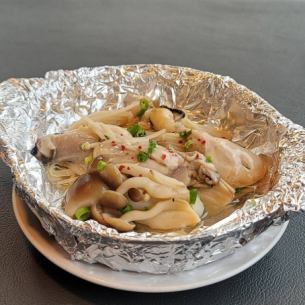 カキ&きのこバター