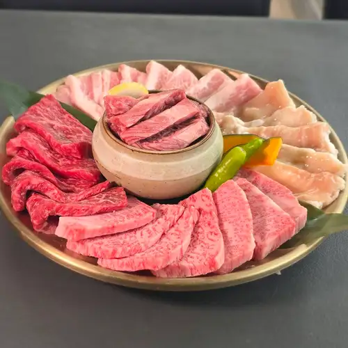 [We offer a variety of meats]