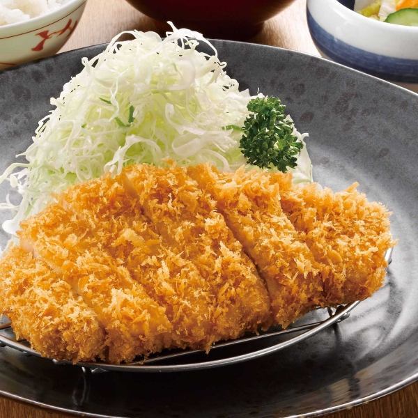 【ロースかつ定食(中)】