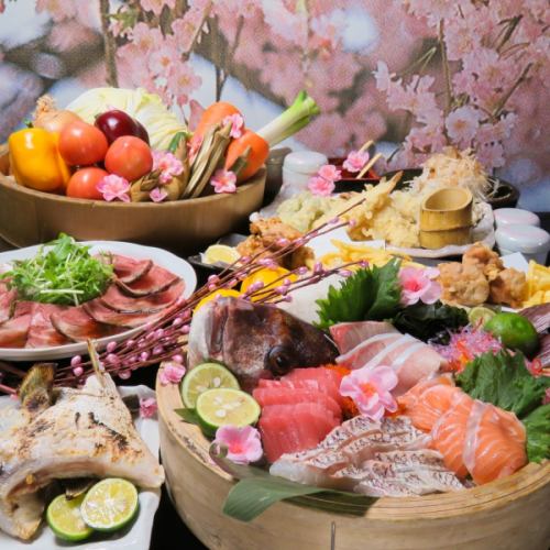 【季節を感じるコース内容】