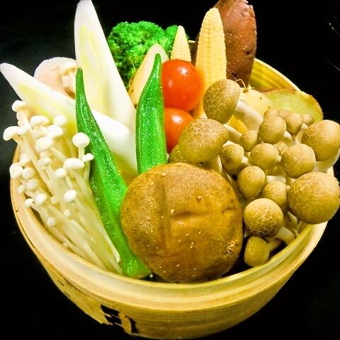 旬野菜のセイロ