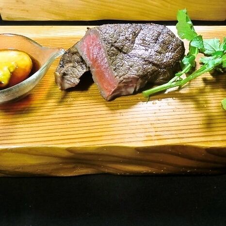 黒毛和牛のランプステーキ(150g)
