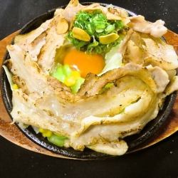 阿波ポークの鉄板焼