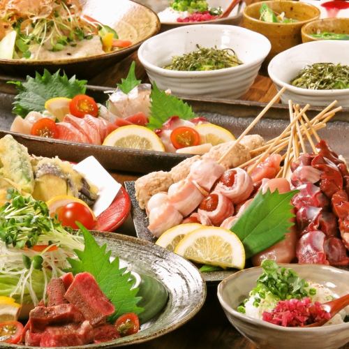 炭蔵では【2時間飲み放題付きコース】を各種ご用意しております！