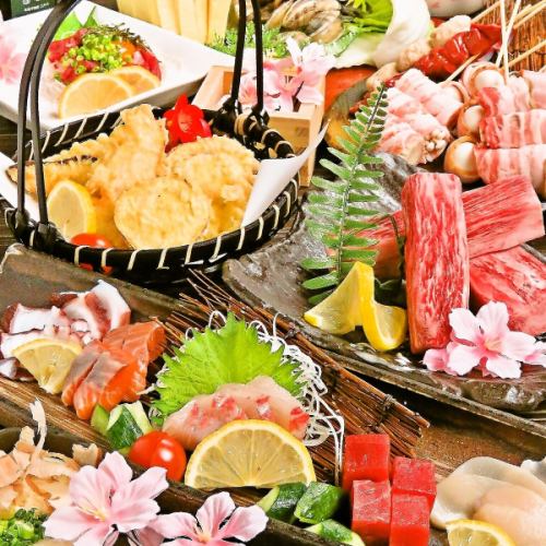[飲放]付きコース各種◎