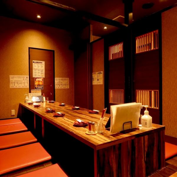 最大20名大人数でのご利用も可能★会社宴会等におすすめです！掘り炬燵個室でゆったりおくつろぎください！