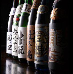 日本各地の『日本酒』は和食との相性を考えて厳選した銘柄を