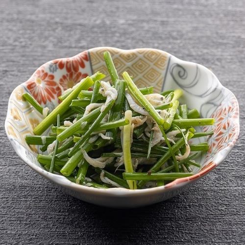 特製葱油のしらす葱マミレ