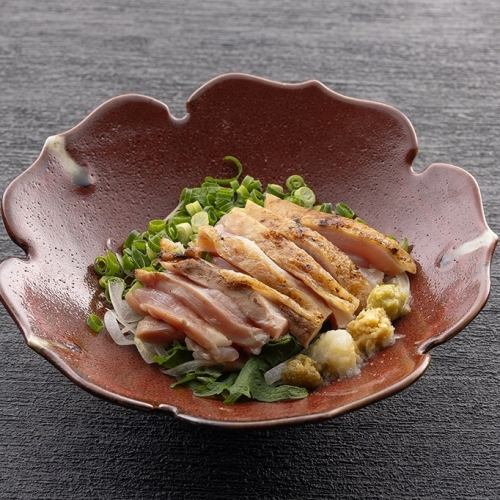熟成ももの藁焼きタタキ