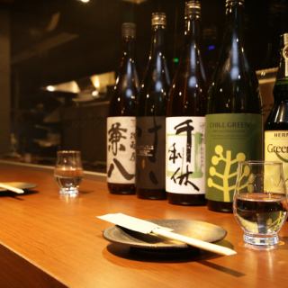 炉端のライブ感を味わえる特等席です。
