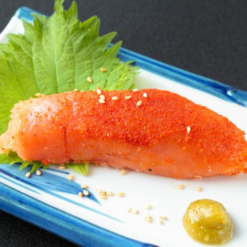 Spicy cod roe (sashimi or roe or tempura)