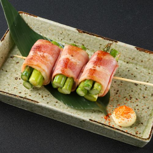 bacon-wrapped asparagus