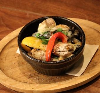 ヤリイカとパプリカのセウタ