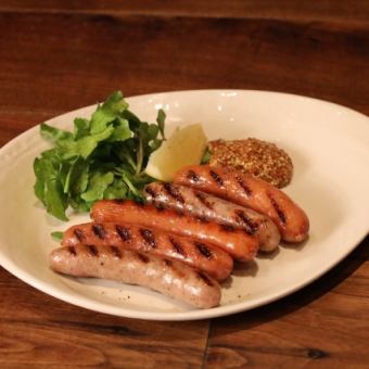 グリルソーセージプレート