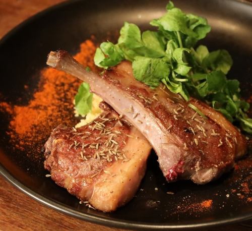 ラム肉とクミンのロースト　(マッシュポテト)