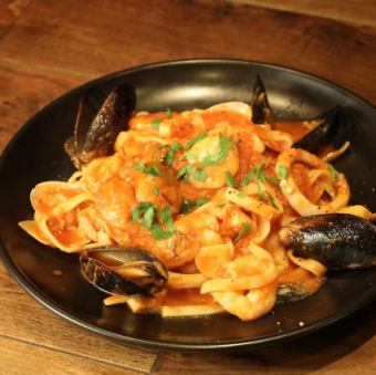 ペスカトーレパスタ