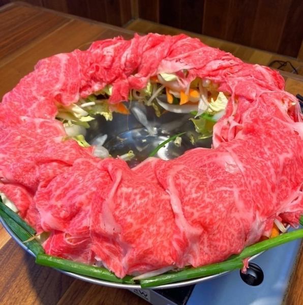Specialty! Steamed meat hotpot