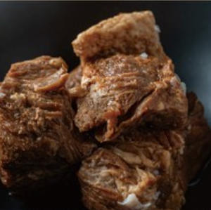 恵庭産の鹿肉の角煮